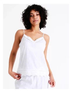 Best reviews of โจ Chloe & Lola Seersucker Cami In White โค๏ธ