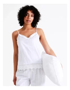 Best reviews of ✨ Chloe & Lola Seersucker Cami In White ❤️ -sleepwear-robes Sales unnamed file 321