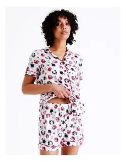 Outlet 🤩 Snow White Woven Pyjama Set In White ❤️ -sleepwear-robes Sales unnamed file 328