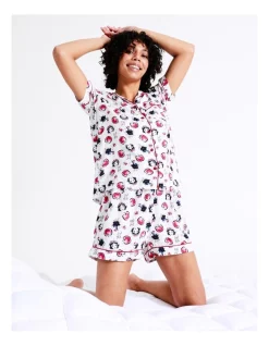 Outlet 🤩 Snow White Woven Pyjama Set In White ❤️ -sleepwear-robes Sales unnamed file 331