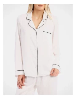 Discount 🥰 Chloe & Lola Basics Long Sleeve Satin Pyjamas Set Ivory 😍 -sleepwear-robes Sales unnamed file 352