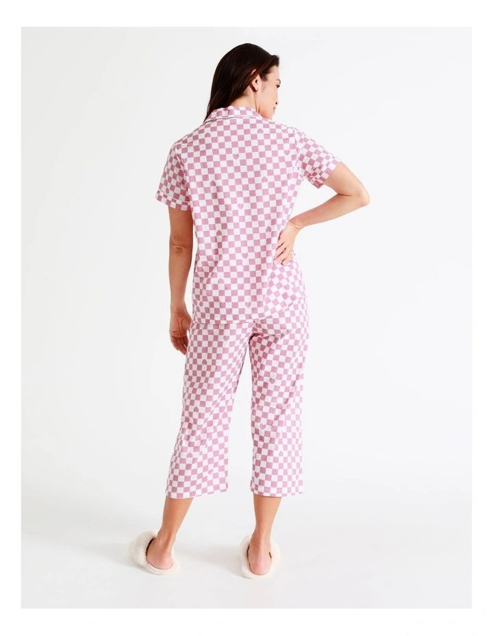 Discount π Soho Organic Cotton 3/4 PJ Set In Red β€οΈ 6 Discount π Soho Organic Cotton 3/4 PJ Set In Red β€οΈ - Image 4