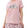 Promo 😍 Mickey Mouse Mickey & Friends PJ Set In Pink 🔔 -sleepwear-robes Sales unnamed file 419