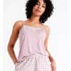 Buy ⌛ Chloe & Lola Spliced Sleep Cami In Rose Gingham 🔥 1 Buy ⌛ Chloe & Lola Spliced Sleep Cami In Rose Gingham 🔥 -sleepwear-robes Sales unnamed file 438