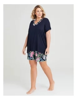 Best Pirce 🎉 Taking Shape Bamboo Native Floral Pyjama Short In Print ❤️ -sleepwear-robes Sales unnamed file 471
