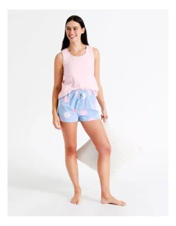 Cheap 😀 Soho Organic Cotton Tank In Pink 🔥 -sleepwear-robes Sales unnamed file 494