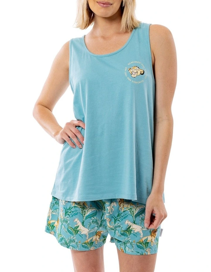 Best Pirce ⌛ The Lion King Lion King PJ Set In Teal ⭐ 3 Best Pirce ⌛ The Lion King Lion King PJ Set In Teal ⭐
