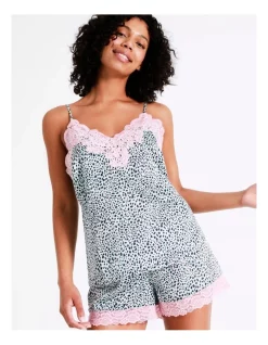 Promo 🎁 Chloe & Lola Animal Lace Cami Boxer Set In Assorted 🤩 -sleepwear-robes Sales unnamed file 53