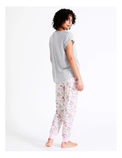 Best Sale ❤️ Bambi Knit Short Sleeve Top In Grey 🤩 -sleepwear-robes Sales unnamed file 543