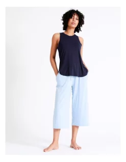 Coupon 🤩 Chloe & Lola Bamboo Tank PJ Top In Navy 🔔 -sleepwear-robes Sales unnamed file 553