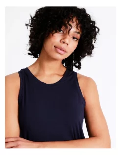 Coupon 🤩 Chloe & Lola Bamboo Tank PJ Top In Navy 🔔 -sleepwear-robes Sales unnamed file 555