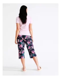 Best Pirce 🧨 Soho Organic Cotton Woven 3/4 Pant In Assorted 🎉 -sleepwear-robes Sales unnamed file 575