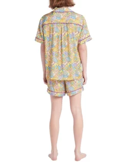 Flash Sale 👍 Marcs Been There, Sun That Pj Set In Yellow Multi 😉 -sleepwear-robes Sales unnamed file 618