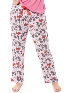 Coupon โญ Mickey Mouse Knit Sleep Pant In Pink ๐ฏ