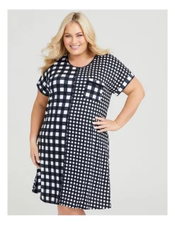 Deals ๐คฉ Taking Shape Bamboo Gingham Check Nightie In Multi ๐
