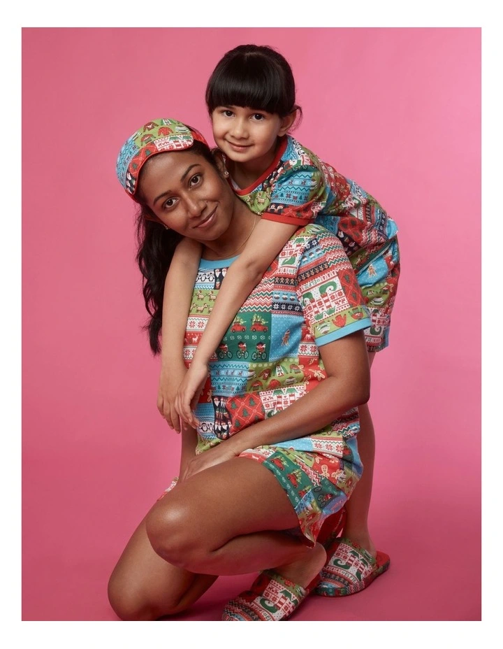 Outlet ๐ MItch Dowd Wrapping Paper Fam Jams Cotton Printed Sleep Set Amd Bandana In Assorted โจ 4 Outlet ๐ MItch Dowd Wrapping Paper Fam Jams Cotton Printed Sleep Set Amd Bandana In Assorted โจ - Image 2