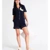 Cheapest 🥰 Soho Sleeping Cats Onesie In Navy 🔔 -sleepwear-robes Sales unnamed file 652