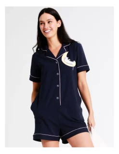 Cheapest 🥰 Soho Sleeping Cats Onesie In Navy 🔔 -sleepwear-robes Sales unnamed file 653
