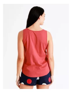 Top 10 ✔️ Soho Organic Cotton Tank In Red 🤩 -sleepwear-robes Sales unnamed file 682