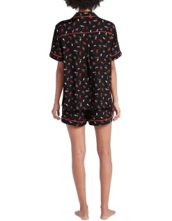 Best Sale 👏 Marcs In The Holiday Spirit Pj Set In Black Multi 🌟 -sleepwear-robes Sales unnamed file 686