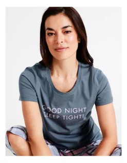 Best Pirce 𧨠Soho Organic Cotton Knit Short Sleeve Sleep Top In Blue 𧨠9 Best Pirce 𧨠Soho Organic Cotton Knit Short Sleeve Sleep Top In Blue 𧨠-sleepwear-robes Sales unnamed file 707