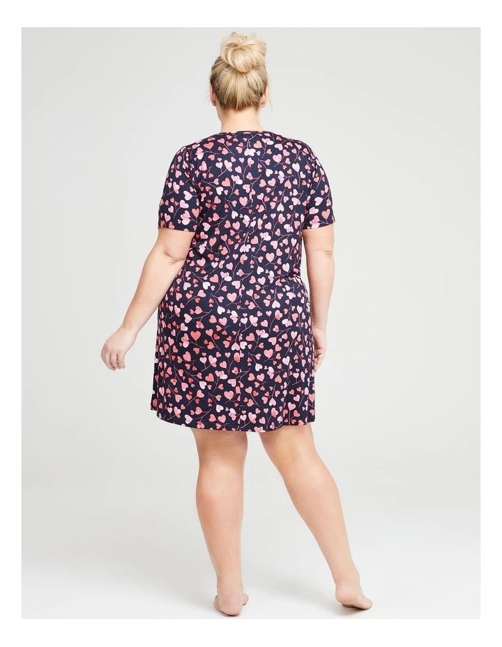 Discount π― Taking Shape Bamboo Heart Bouquet Nightie In Print β 4 Discount π― Taking Shape Bamboo Heart Bouquet Nightie In Print β - Image 2