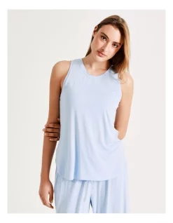 Best Pirce π Chloe & Lola Bamboo Tank PJ Top In Blue π 12 Best Pirce π Chloe & Lola Bamboo Tank PJ Top In Blue π -sleepwear-robes Sales unnamed file 717