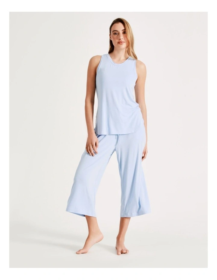Best Pirce π Chloe & Lola Bamboo Tank PJ Top In Blue π 7 Best Pirce π Chloe & Lola Bamboo Tank PJ Top In Blue π - Image 5