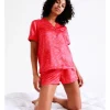 New 🛒 Chloe & Lola Short PJ Set In Red 🌟 1 New 🛒 Chloe & Lola Short PJ Set In Red 🌟 -sleepwear-robes Sales unnamed file 743