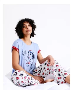 Cheapest 🎉 Snow White Sleep Top In Blue 🧨 -sleepwear-robes Sales unnamed file 754