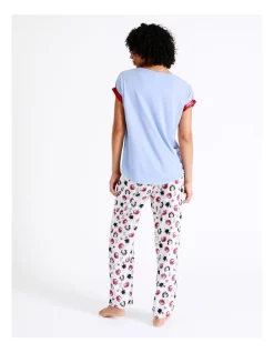 Cheapest 🎉 Snow White Sleep Top In Blue 🧨 -sleepwear-robes Sales unnamed file 755