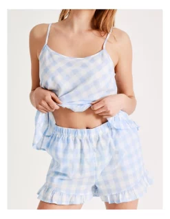 Best reviews of 🧨 Chloe & Lola Cami Frill Sleep Set In Blue 🎉 -sleepwear-robes Sales unnamed file 808
