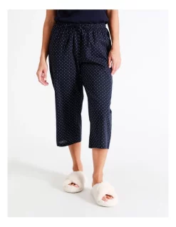 Top 10 ❤️ Soho Organic Cotton Woven 3/4 Pant In Navy 🔥 -sleepwear-robes Sales unnamed file 837