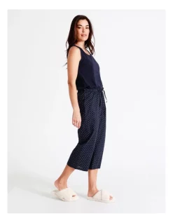 Top 10 ❤️ Soho Organic Cotton Woven 3/4 Pant In Navy 🔥 -sleepwear-robes Sales unnamed file 839