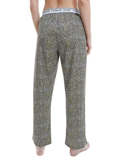 New ✔️ Calvin Klein Sleep Sleep Pant Mini Cheetah Print River ✔️ -sleepwear-robes Sales unnamed file 890