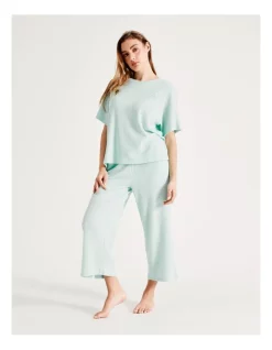 Brand new 😉 Chloe & Lola Waffle PJ 7/8 Pant In Mint 😉