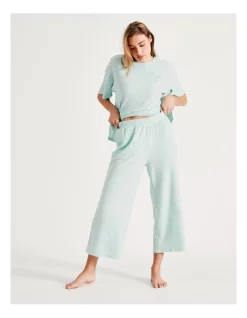 Brand new 😉 Chloe & Lola Waffle PJ 7/8 Pant In Mint 😉 -sleepwear-robes Sales unnamed file 907