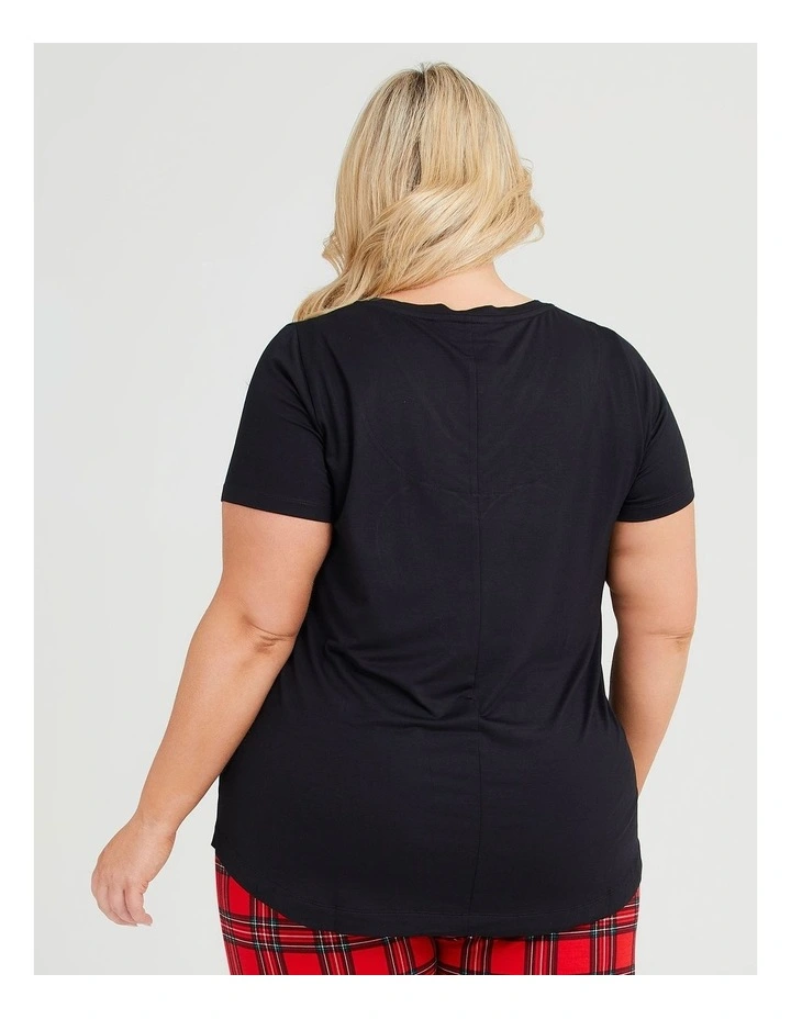 Buy β€οΈ Taking Shape Bamboo Check Heart Pyjama Top In Black π₯° 4 Buy β€οΈ Taking Shape Bamboo Check Heart Pyjama Top In Black π₯° - Image 2