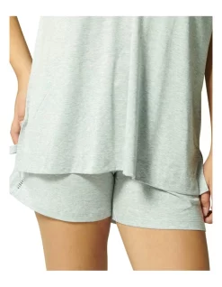 Coupon 🤩 Simone Perele Brume Short Sleeve Top Mineral Grey 🌟 -sleepwear-robes Sales unnamed file 937