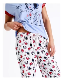 Cheap ✨ Snow White Woven Sleep Pant In White 😍 -sleepwear-robes Sales unnamed file 956