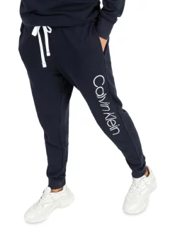Best deal 💯 Calvin Klein Logo Lounge Jogger Shoreline Navy ⌛ -sleepwear-robes Sales unnamed file 962