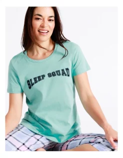 Wholesale β Soho Organic Cotton Knit Short Sleeve Sleep Top In Aqua π― 11 Wholesale β Soho Organic Cotton Knit Short Sleeve Sleep Top In Aqua π― -sleepwear-robes Sales unnamed file 979